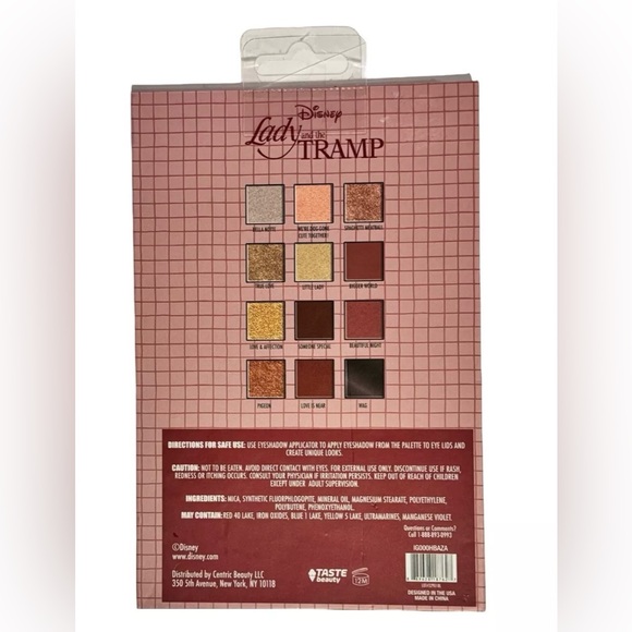 Disney - LADY AND THE TRAMP - 12 Eyeshadow Palette - Picture 2 of 4